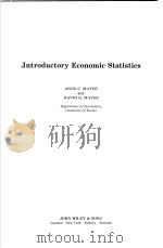 Introductory Economic Statistics     PDF电子版封面     