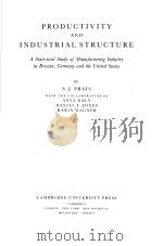 PRODUCTIVITY AND INDUSTRIAL STRUCTURE     PDF电子版封面     