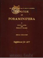 CATALOGUE OF FORAMINIFERA 1977     PDF电子版封面     