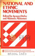 NATIONAL AND ETHNIC MOVEMENTS     PDF电子版封面     