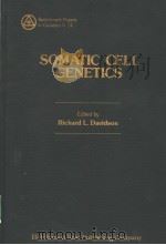 SOMATIC CELL GENETICS（ PDF版）