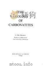 THE GEOLOGY OF CARBONATITES（ PDF版）
