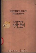 PETROLOGY FOR STUDENTS     PDF电子版封面     