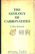 THE GEOLOGY OF CARBONATITES     PDF电子版封面     