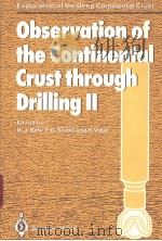 Observation of the Continental Crust through Drilling II     PDF电子版封面  038717348X   