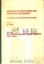 HANDBOOK OF STRATA-BOUND AND STRATIFORM ORE DEPOSITS Volume 7     PDF电子版封面     