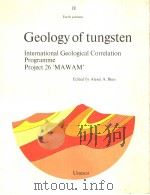 Geology of tungsten     PDF电子版封面     