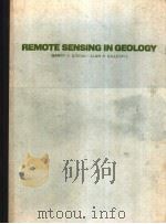 REMOTE SENSING IN GEOLOGY     PDF电子版封面     