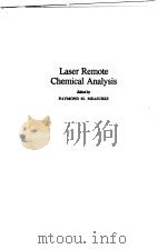 Laser Remote Chemical Analysis     PDF电子版封面     