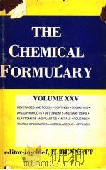 THE CHEMICAL FORMULARY     PDF电子版封面     