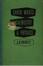 SHOCK WAVES IN CHEMISTRY & PHYSICS     PDF电子版封面     