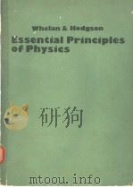 ESSENTIAL PRINCIPLES OF PHYSICS     PDF电子版封面     