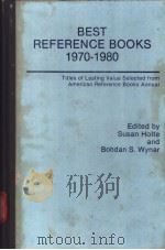 BEST REFERENCE BOOKS 1970-1980     PDF电子版封面     