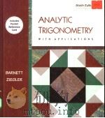 ANALYTIC TRIGONOMETRY WITH APPLICATIONS     PDF电子版封面  0534943446   