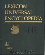 LEXICON UNIVERSAL ENCYCLOPEDIA 21     PDF电子版封面     