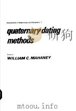 quaternary dating methods     PDF电子版封面     