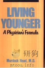 LIVING YOUNGER     PDF电子版封面     