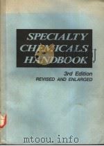 SPECIALTY CHEMICALS HANDBOOK     PDF电子版封面     