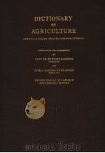 DOCTIONARY OF AGRICULTURE（ PDF版）