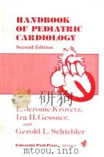 HANDBOOK OF PEDIATRIC CARDIOLOGY（1979 PDF版）