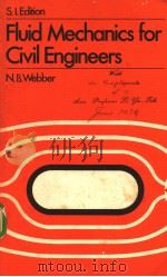 Fluid Mechanics for Civil Engineers（ PDF版）
