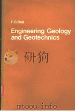 Engineering Geology and Geotechnics     PDF电子版封面     
