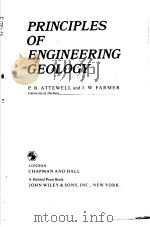 PRINCIPLES OF ENGINEERING GEOLOGY     PDF电子版封面     
