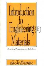 Introduction to Engineering Materials（ PDF版）