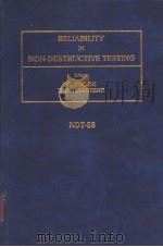 Reliability in Non-Destructive Testing NDT-88     PDF电子版封面     
