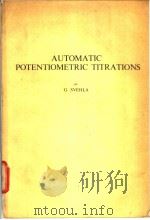 AUTOMATIC POTENTIOMETRIC TITRATIONS（ PDF版）