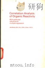 Correlation Analysis of Organic Reactivity     PDF电子版封面     