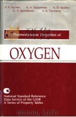 Thermodynamic Properties of Oxygen     PDF电子版封面     