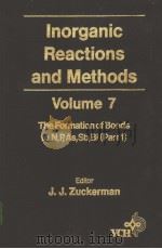Inorganic Reactions and Methods Volume 7     PDF电子版封面     