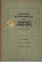 UNITIZED EXPERIMENTS IN ORGANIC CHEMISTRY（ PDF版）