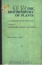 THE BIOCHEMISTRY OF PLANTS     PDF电子版封面     