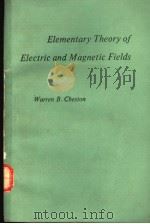 Elementary Theory of Electric and Magnetic Fields（1964年第1版 PDF版）