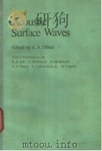 Acoustic Surface Waves     PDF电子版封面     
