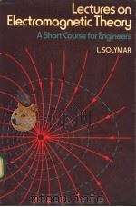 Lectures on Electromagnetic Theory     PDF电子版封面  0198561377   