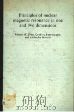 Principles of nuclear magnetic resonance in one and two dimensions     PDF电子版封面     