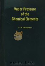 Vapor Pressure of the Chemical Elements（ PDF版）