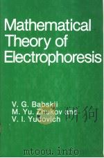 Mathematical Theory of Electrophoresis（ PDF版）