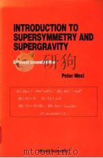 INTRODUCTION TO SUPERSYMMETRY AND SUPERGRAVITY     PDF电子版封面     