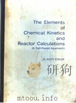 The Elements of Chemical kinetics and Reactor Calulations（ PDF版）