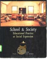 School & Society     PDF电子版封面     