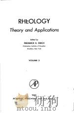 RHEOLOGY：Theory and Applications     PDF电子版封面     