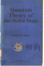 Quantum Theory of the Solid State（ PDF版）