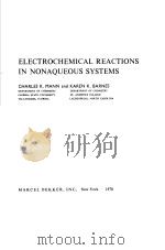ELECTROCHEMICAL REACTIONS IN NONAQUEOUS SYSTEMS（ PDF版）