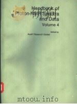 Handbook of Proton-NMR Spectra and Data Volume 4（ PDF版）