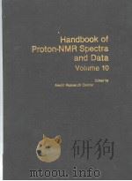 Handbook of Proton-NMR Spectra and Data Volume 10     PDF电子版封面     