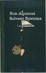 Non-Aqueous Solvent Systems     PDF电子版封面     